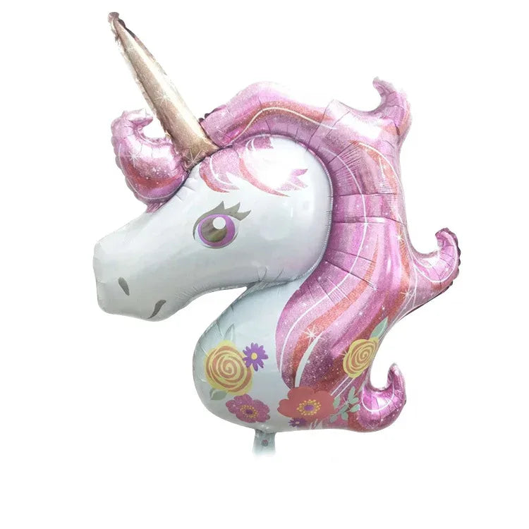 Macaron unicorn head 108×83cm #7