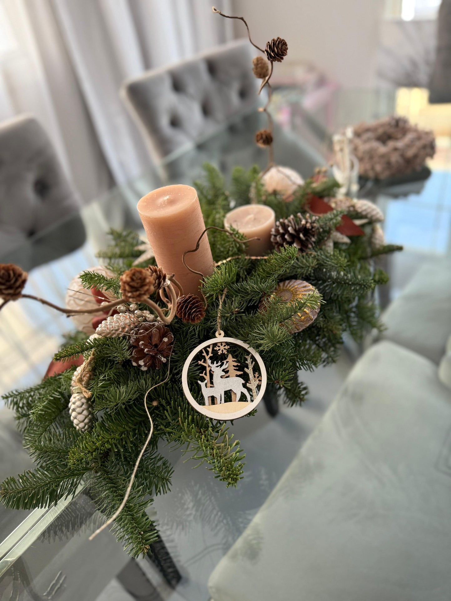 Рождественские центральные композиции № 3