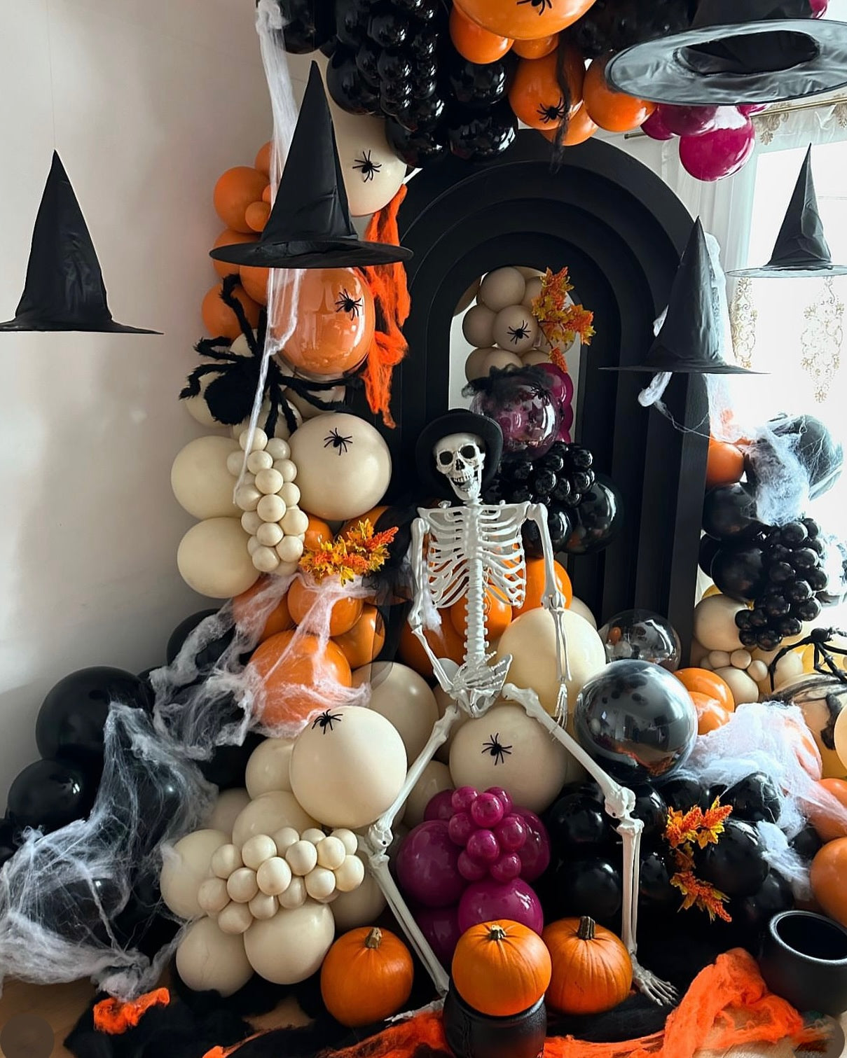 Halloween photozone decorations
