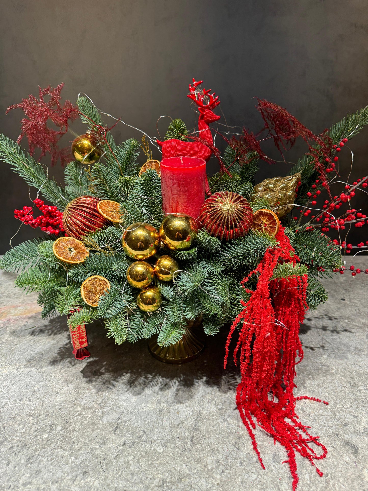 Центральное украшение на Рождество и Новый год