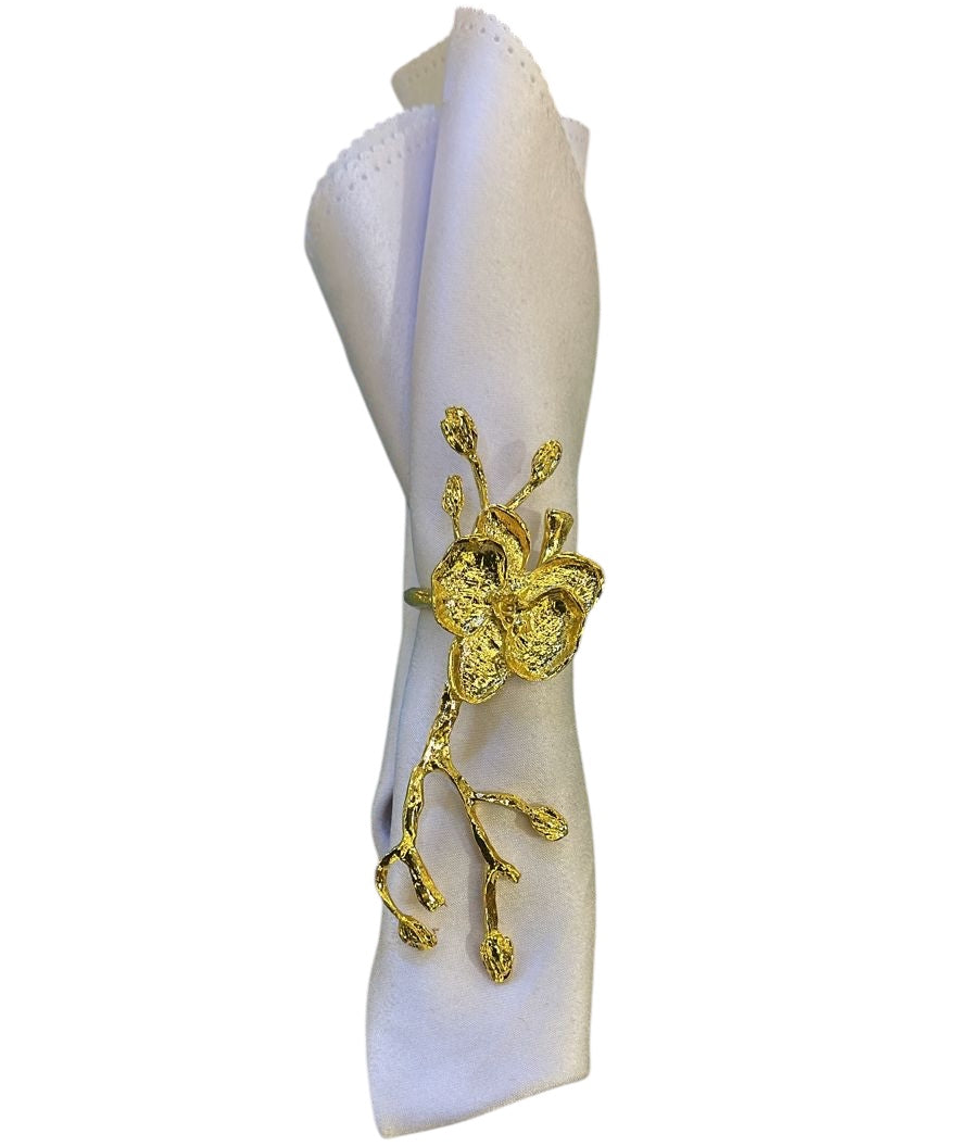 Satin white napkin N-0025 (rent)