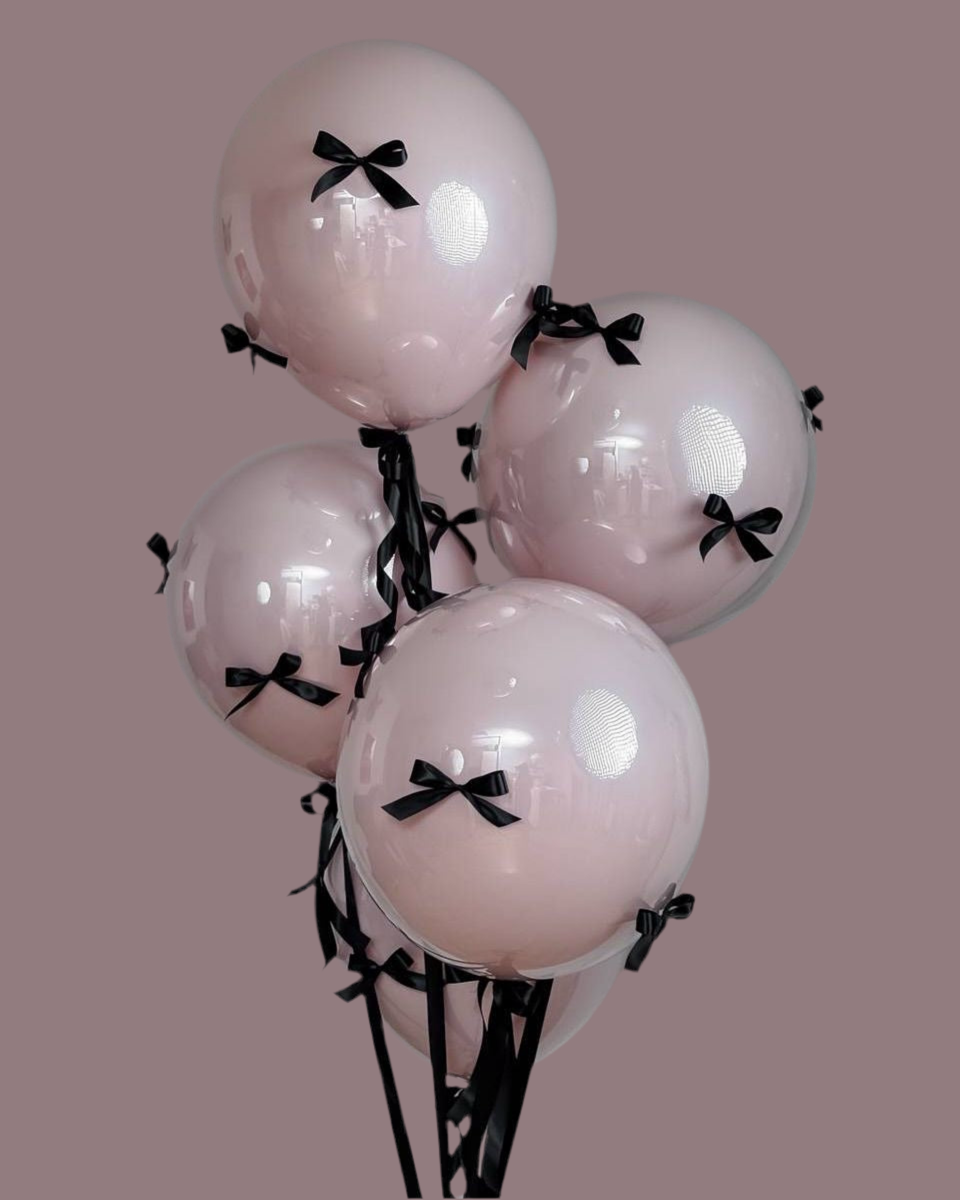 Hellium balloon #0260 with ribbon