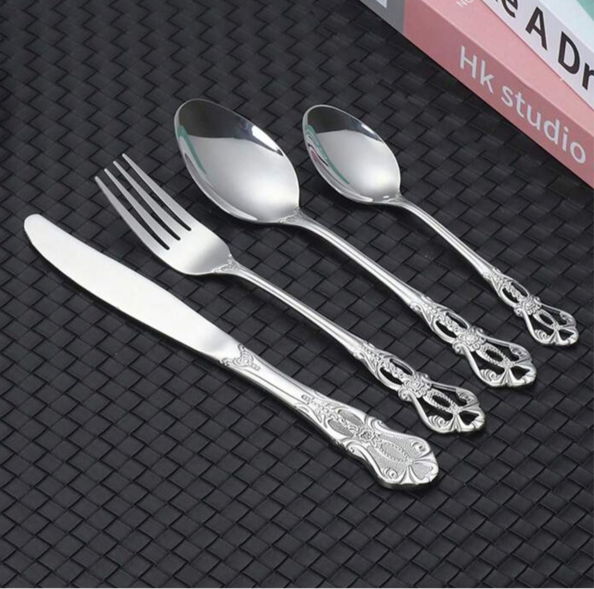 Silver cutlery rent CTL-0004