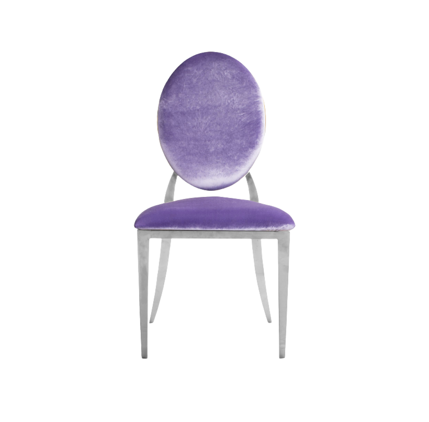 Dupont Chair ice lavander with gold or silver (rent)