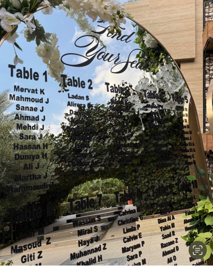 Table navigation mirror (rent)