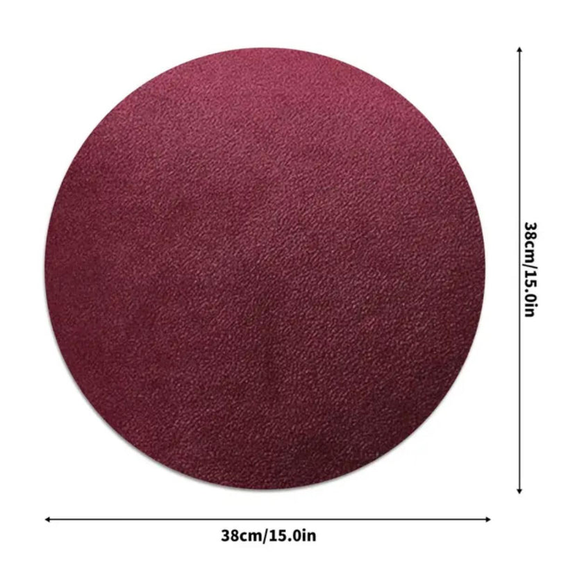 Red place mat PM-0023 (for rent)