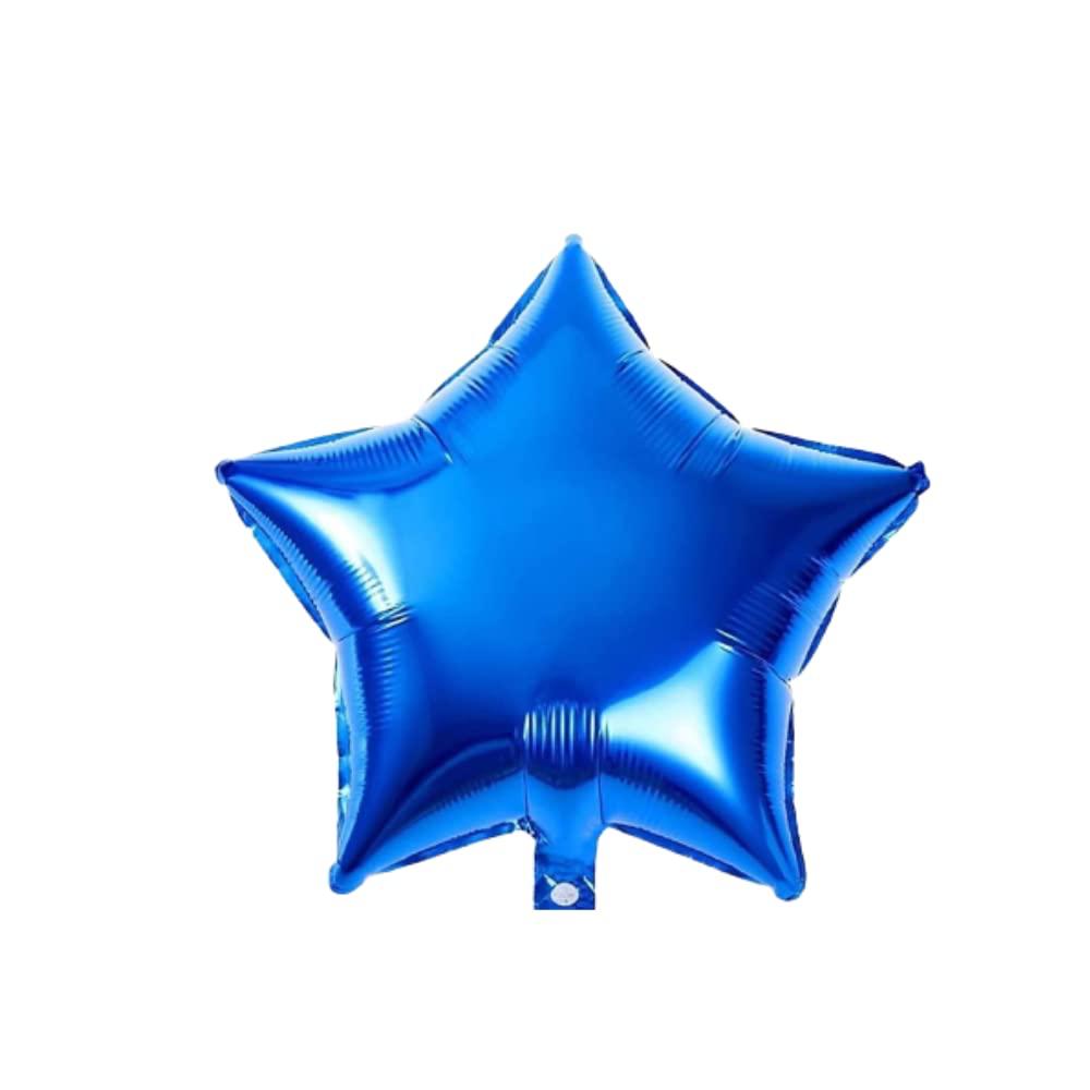 star dark blue balloon 18inches #014