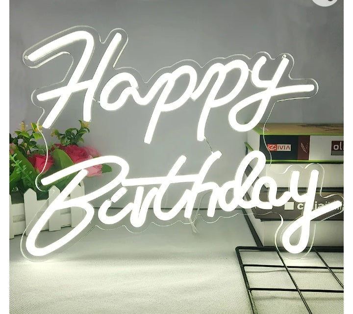 Happy birthday Acrylic (decor rent) D-0025