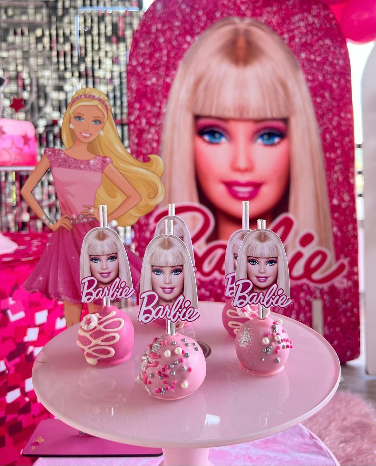 Barbie birthday Dubai option 2 (Decor rent)