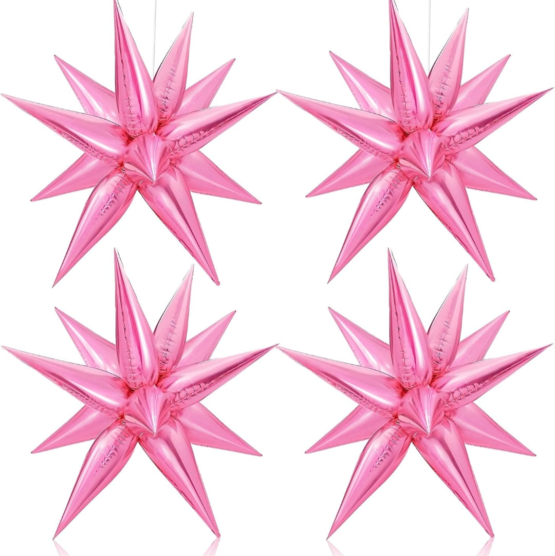 26' Point Star pink #032