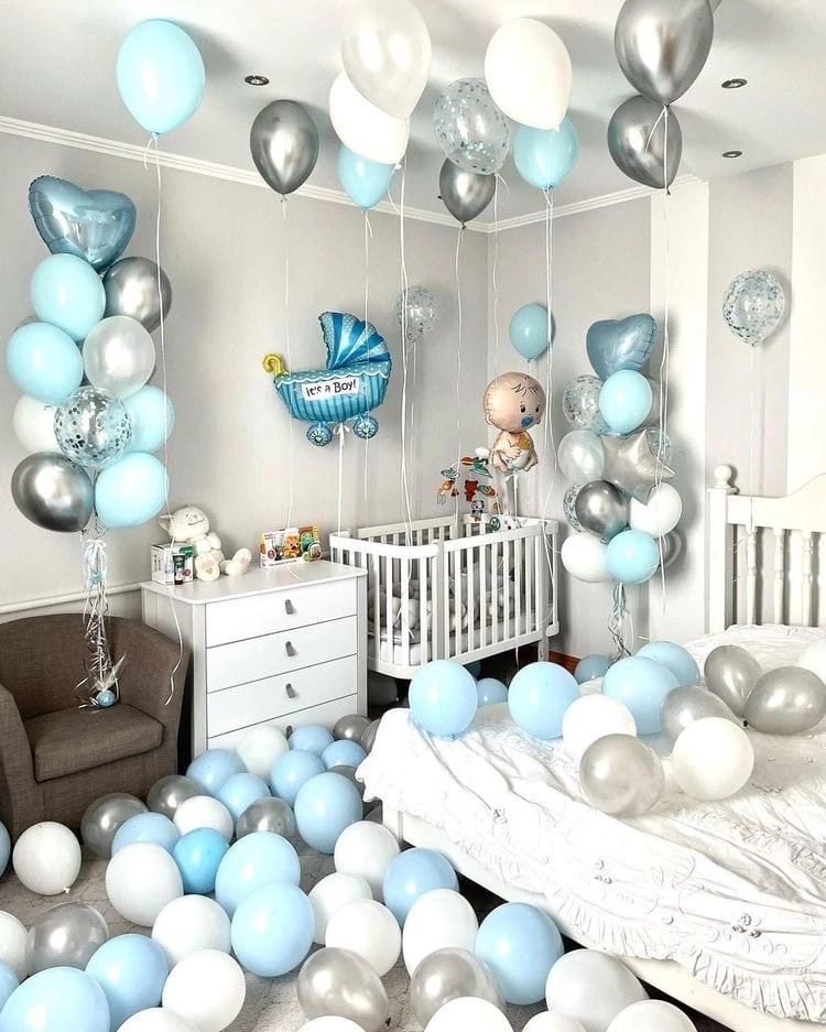 Hellium balloons Baby boy (0106)