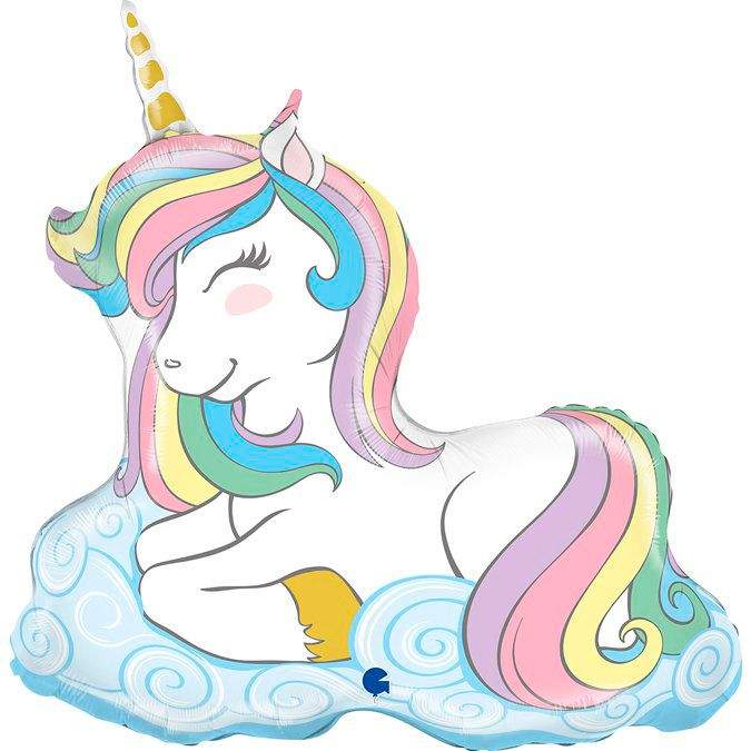 Helium balloon “Pastel Unicorn”