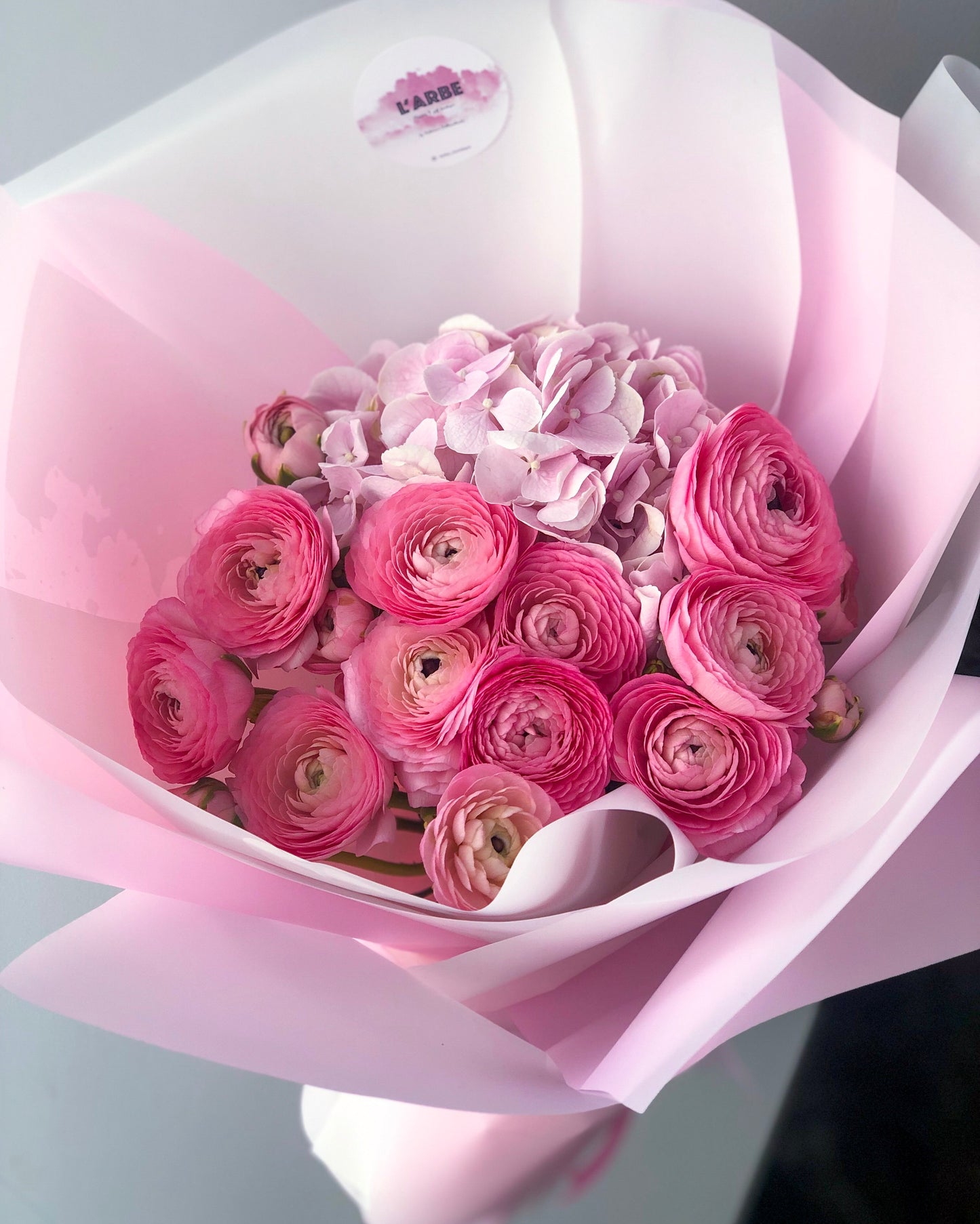 Rananculus and hurtensia