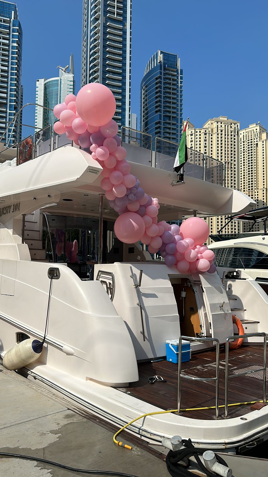 Decorations yacht