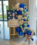 Welcome stand with cosmonaut «First Time Around the Sun» (rent)