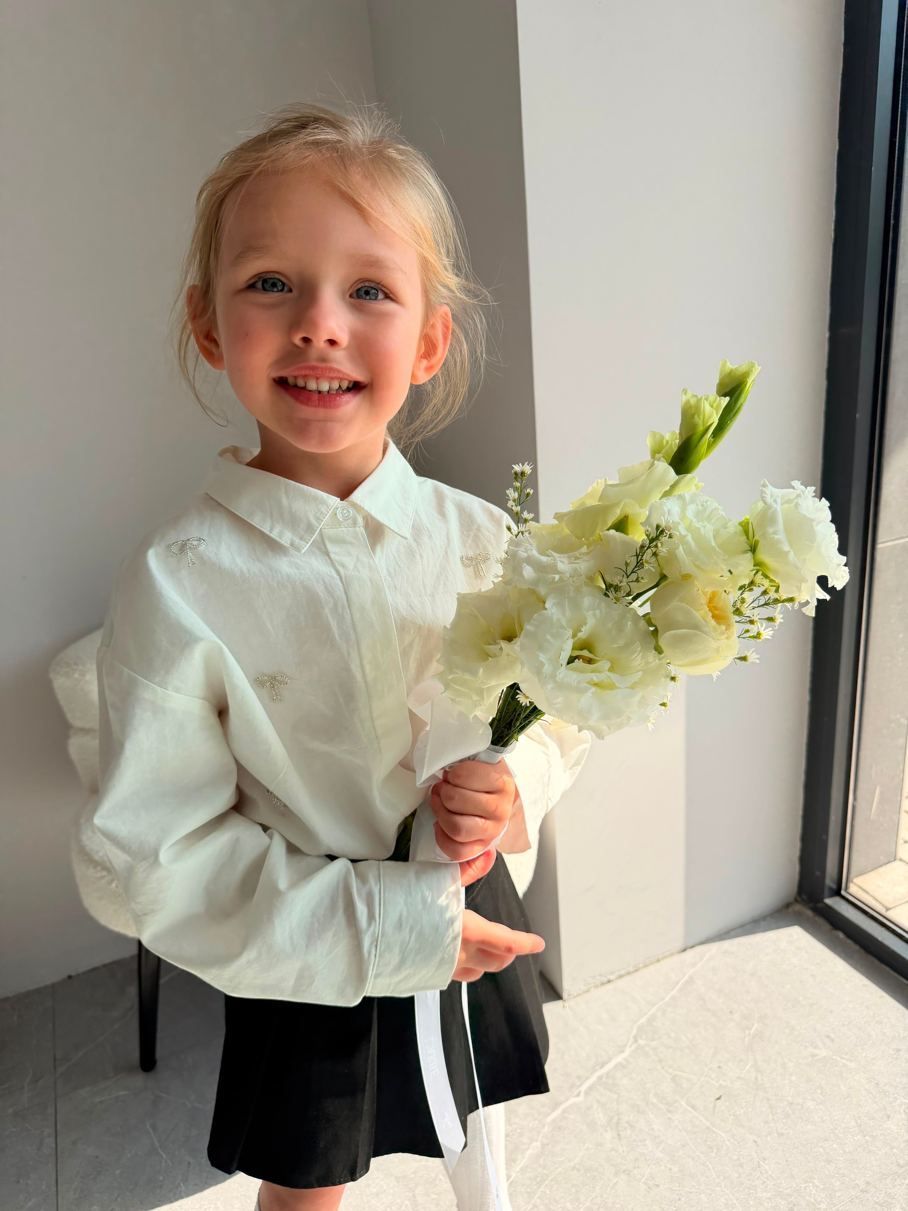 FLOWERS BOUQUET WHITE “SOLITE”
