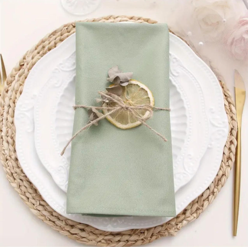 Mint Napkin (rent) N-0032