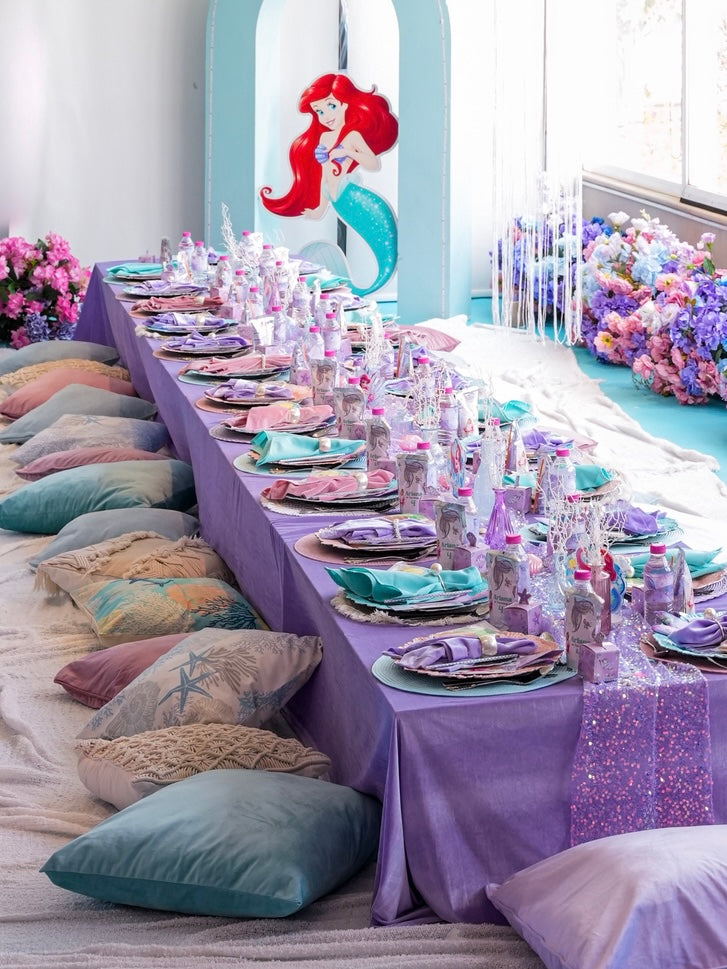 TABLE SETUP DECORATIONS FOR KIDS BIRTHDAY