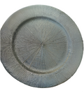 Charger silver plate "Miranda" (rent)  PL-0024