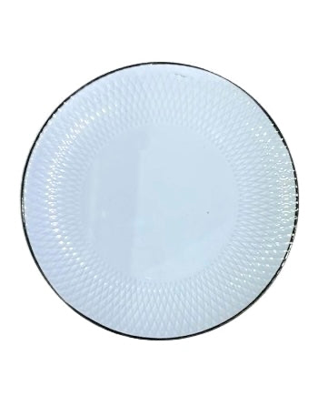 Charger white plate 26 cm rent PL-0023