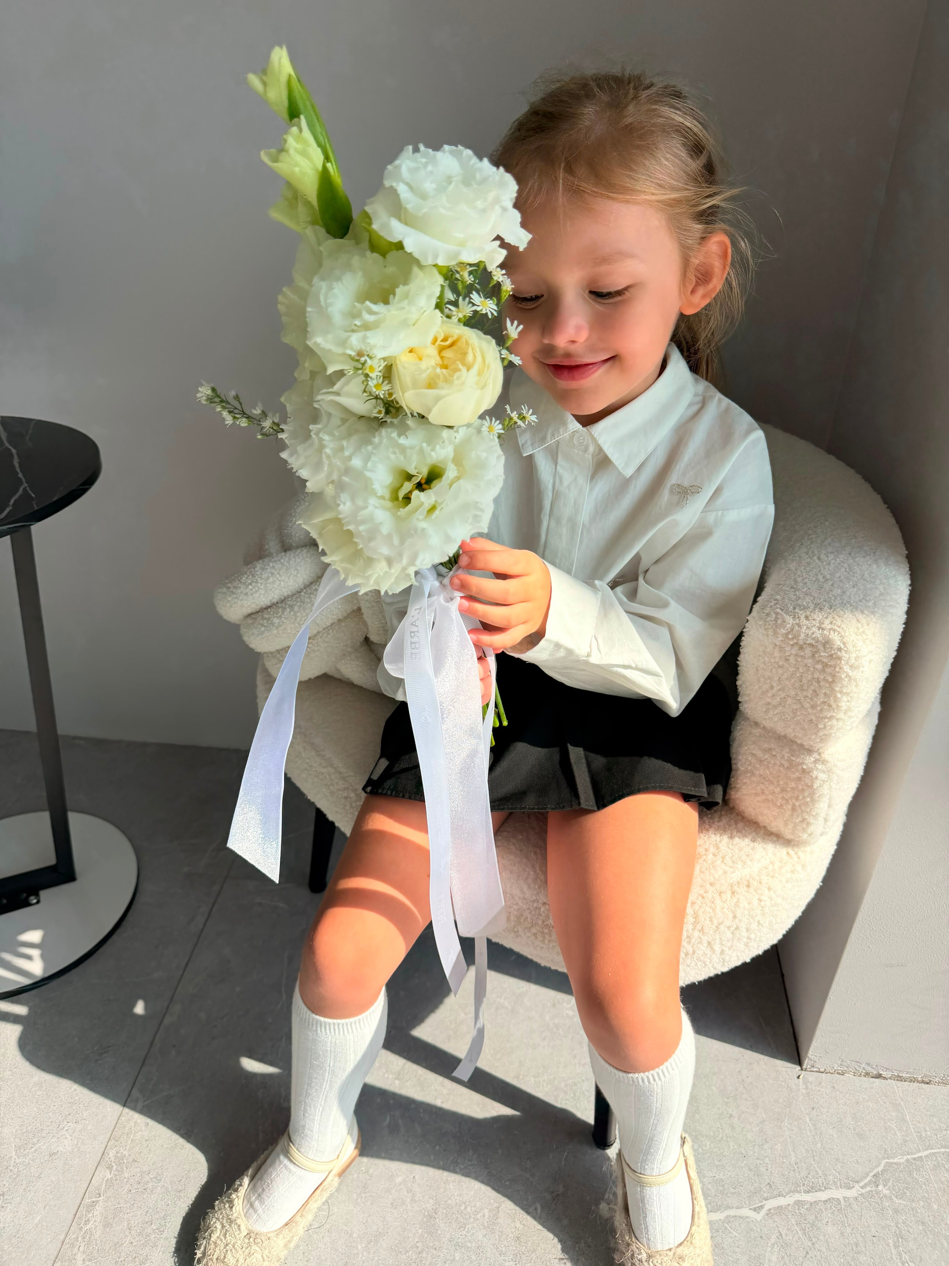 FLOWERS BOUQUET WHITE “SOLITE”