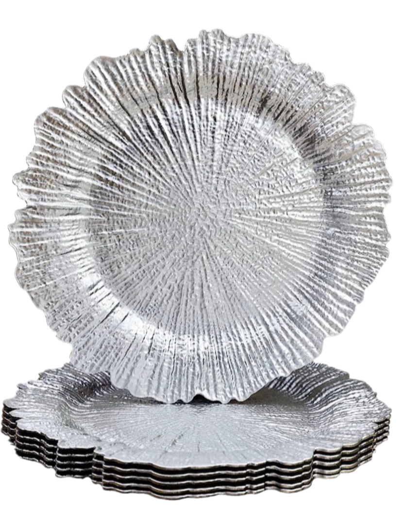Charger silver plate rent PL-0016                    33 cm
