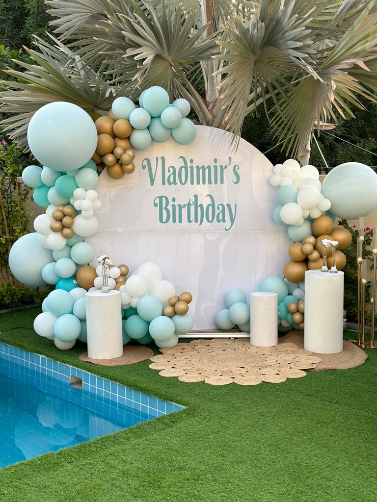 Decorations birthday (only photozone)