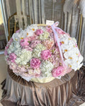 FLOWERS BOUQUET IN BASKET “AMADEUS”