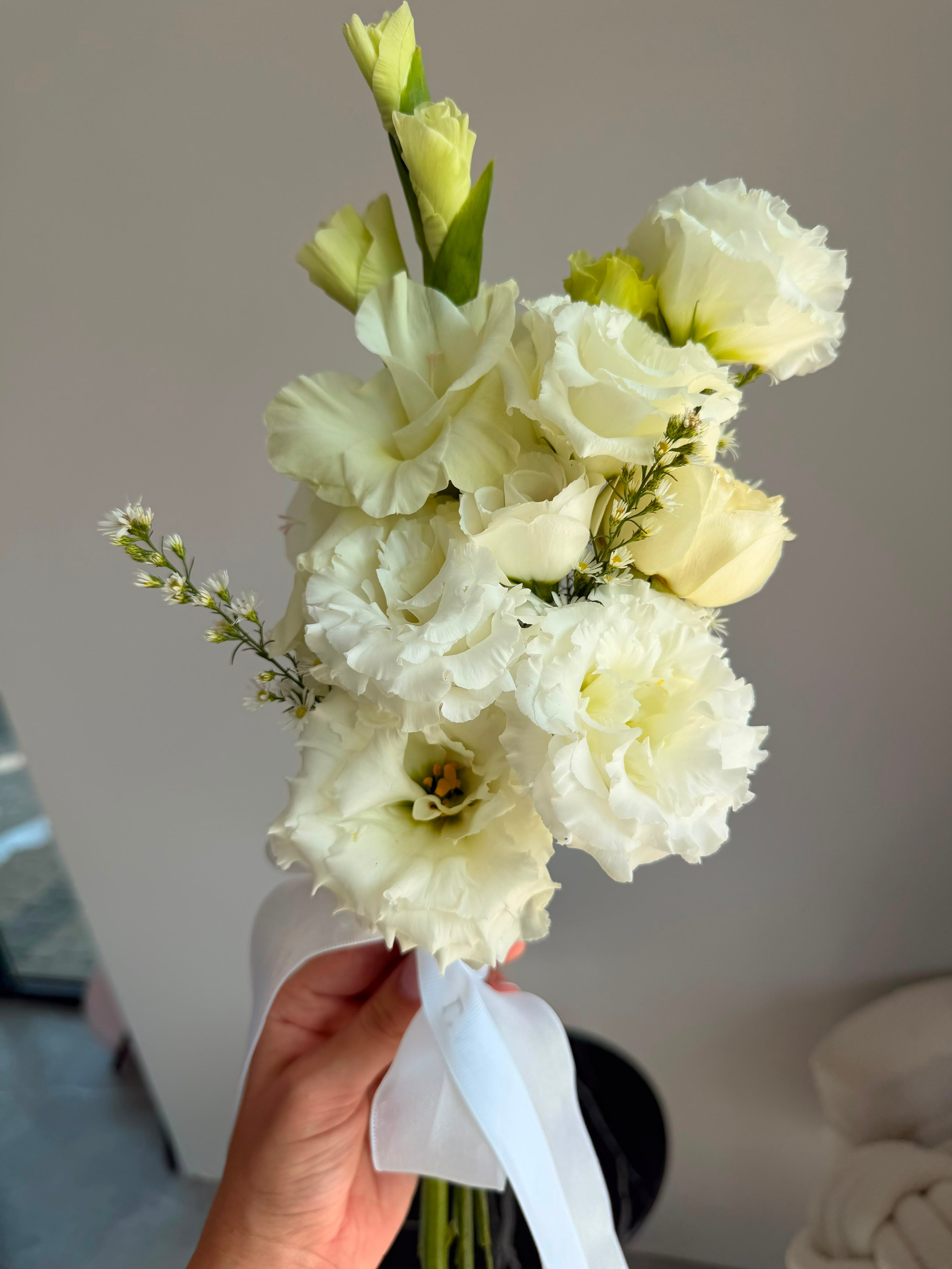 FLOWERS BOUQUET WHITE “SOLITE”