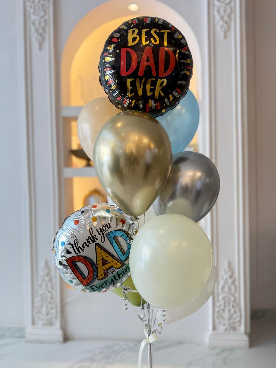 Helium balloon “Super Dad” set #0280