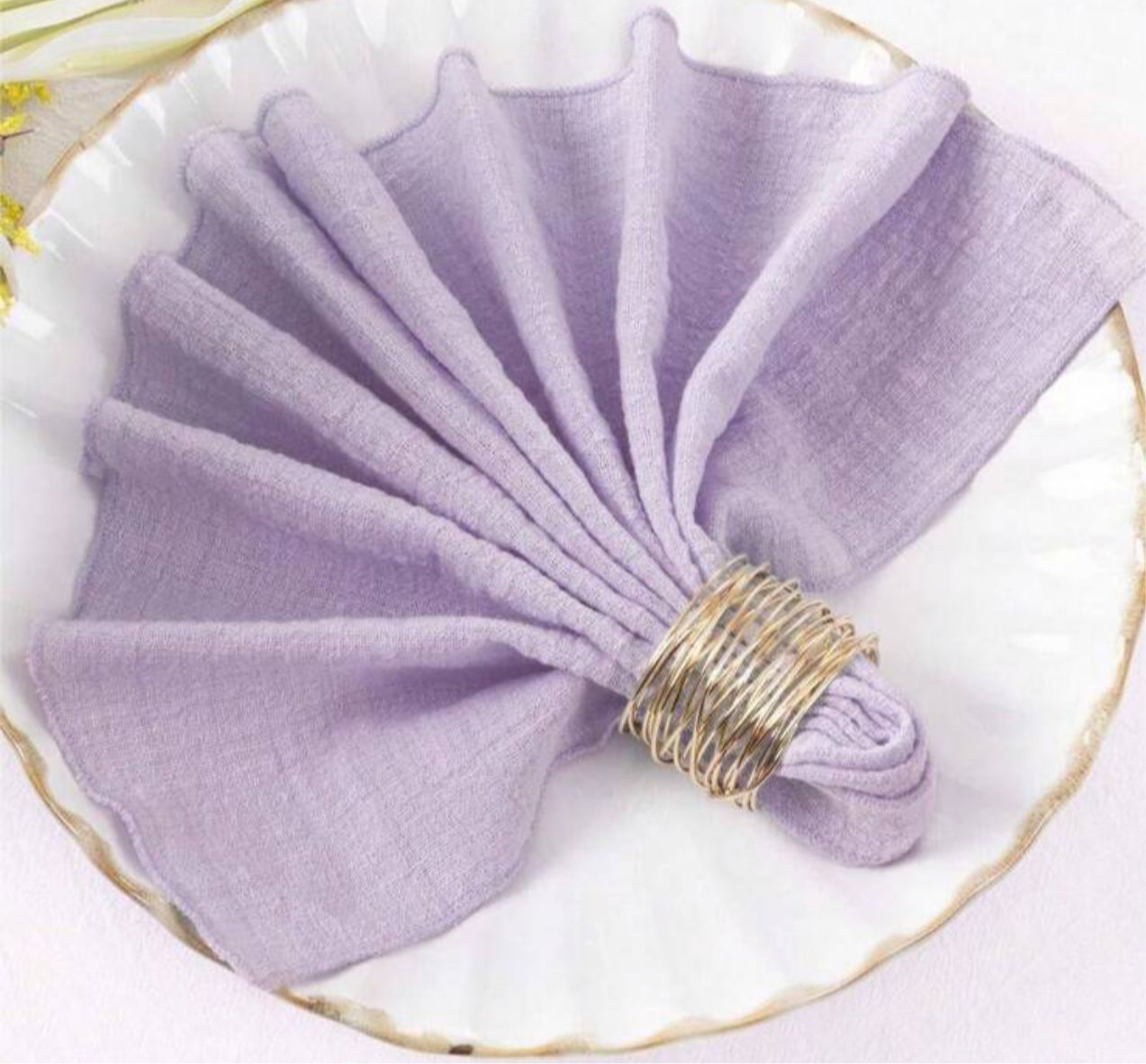 Lilac napkin lolita (rent) (N-0004)