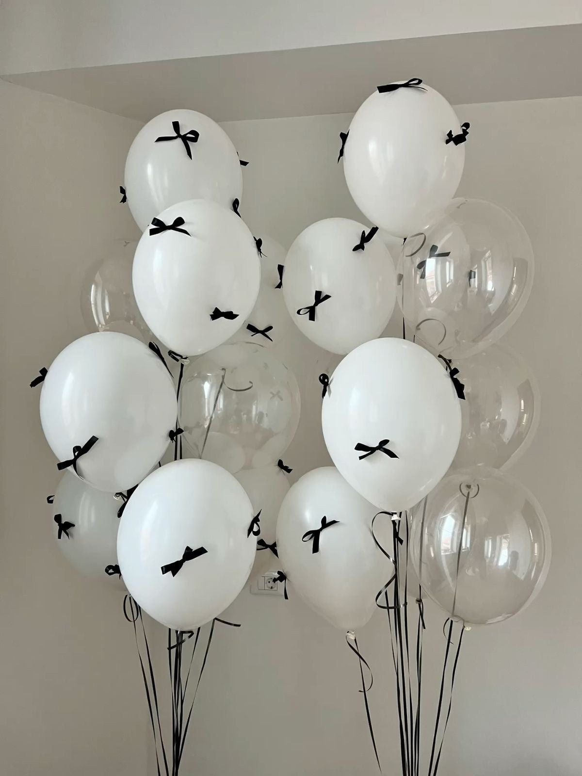 Hellium balloon #0246 with ribbon