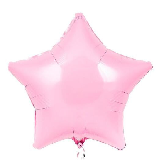 Helium balloon pink star 75 cm