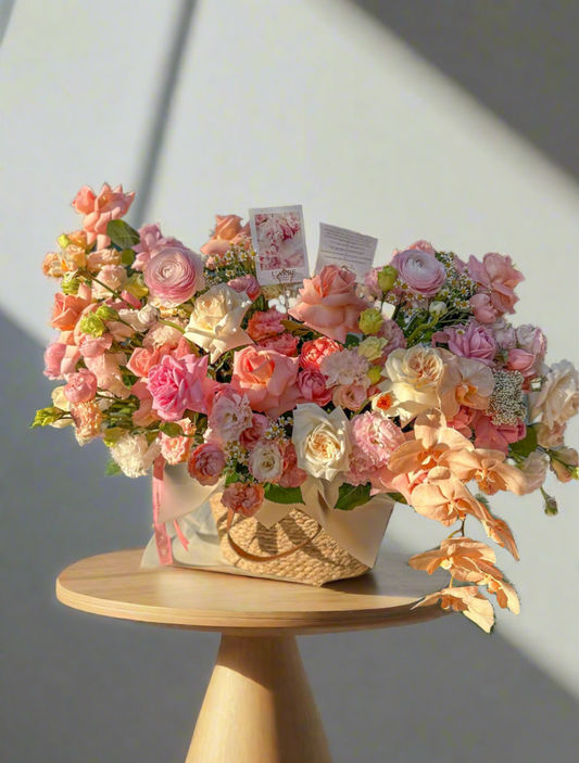 Mix flowers bouquet “Coco”