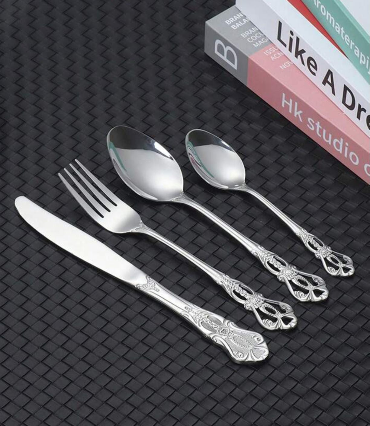 Silver cutlery rent CTL-0004