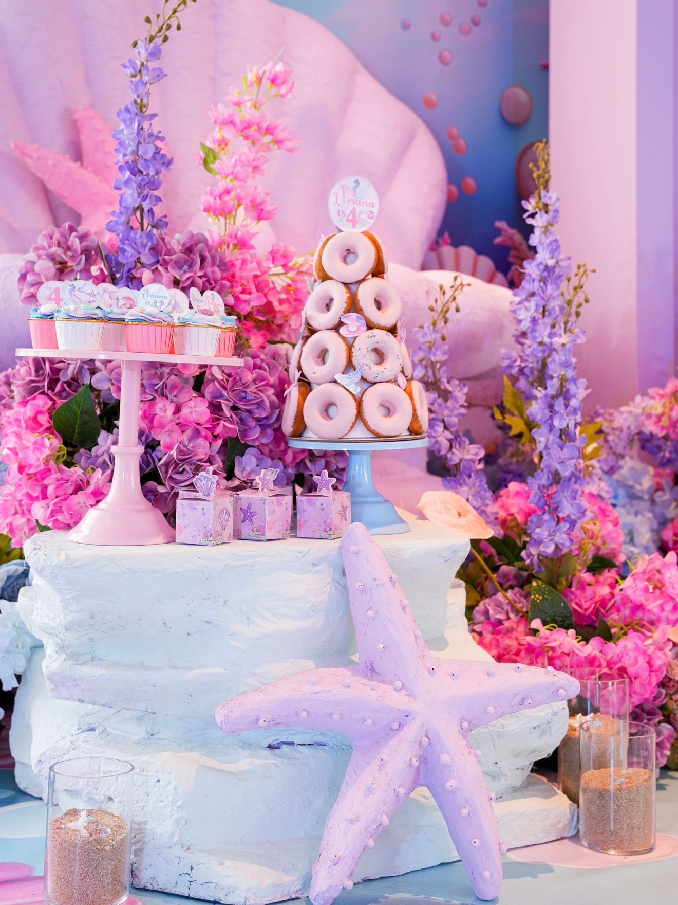 MARMAID BACKDROP FOR KIDS BIRTHDAY PARTY