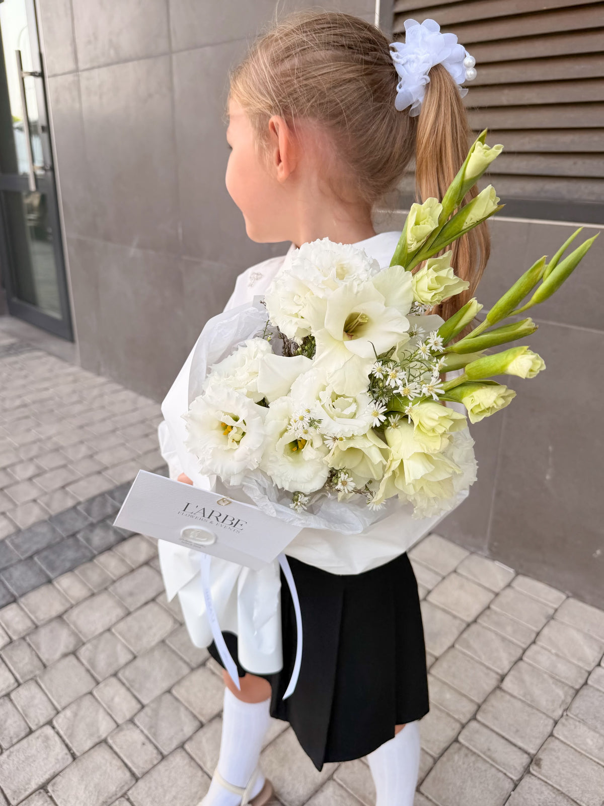 FLOWERS BOUQUET WHITE “SOLITE”