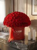 EID MUBARAK EDITION 151 RED ROSES IN RED BOX 30cm