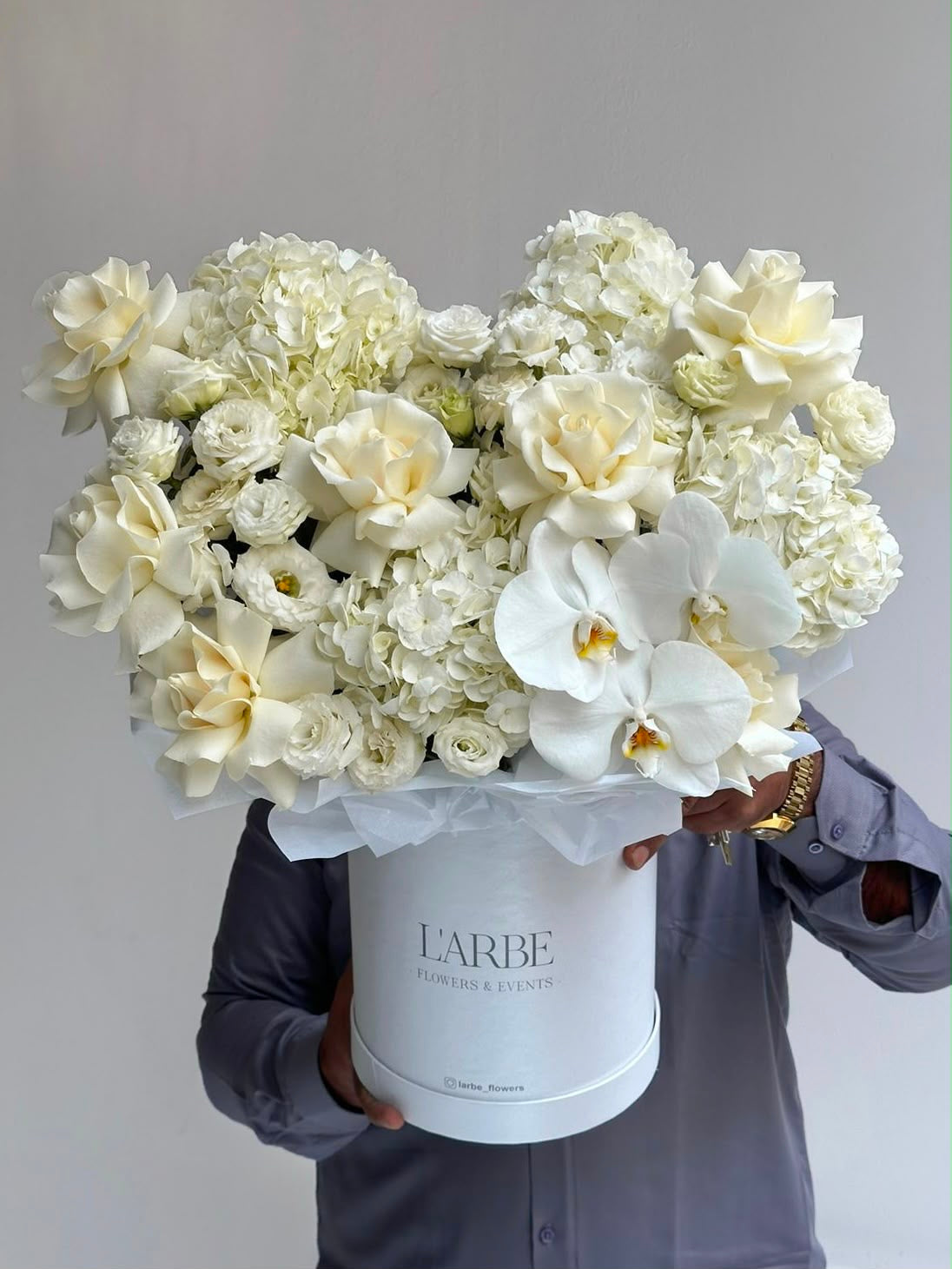 FLOWERS MIX IN BOX “CHERIE”