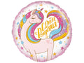 HELIUM BALLOONS #25 “UNICORN” /С Днем Рождения/HAPPY BIRTHDAY