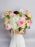 FLOWERS BOUQUET IN BAG “AMATIA”