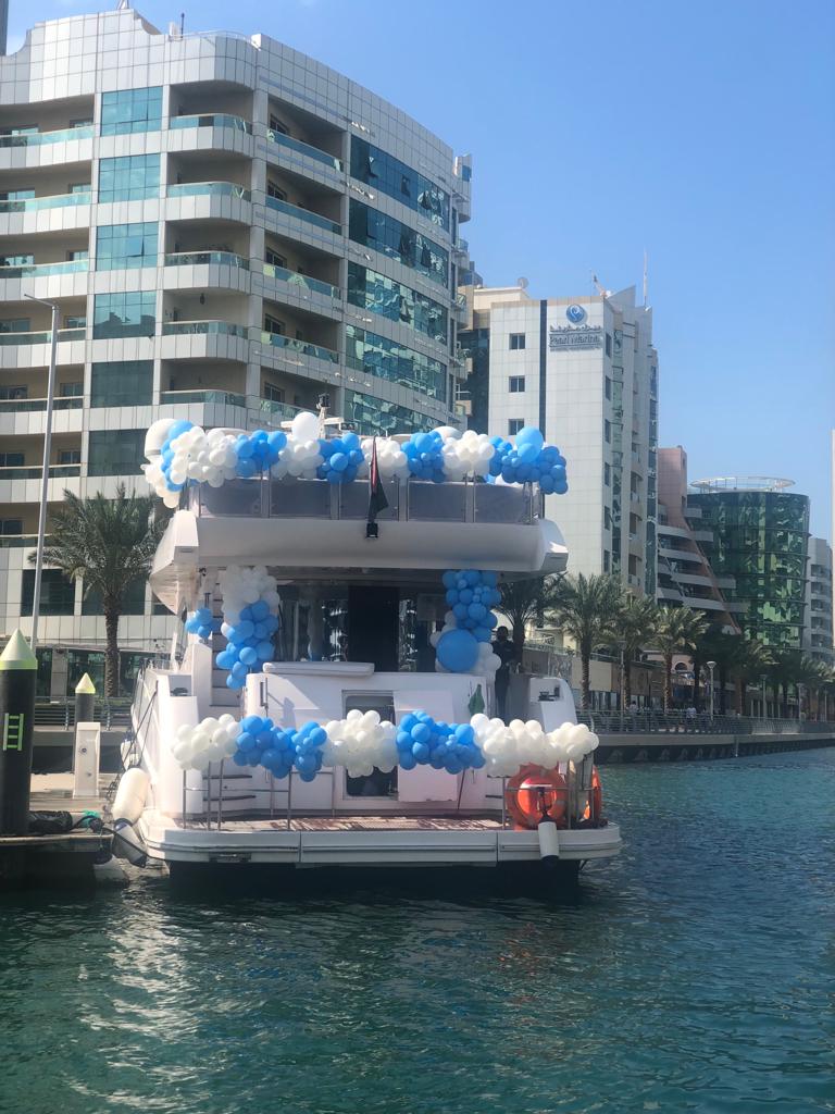 Decorations yacht