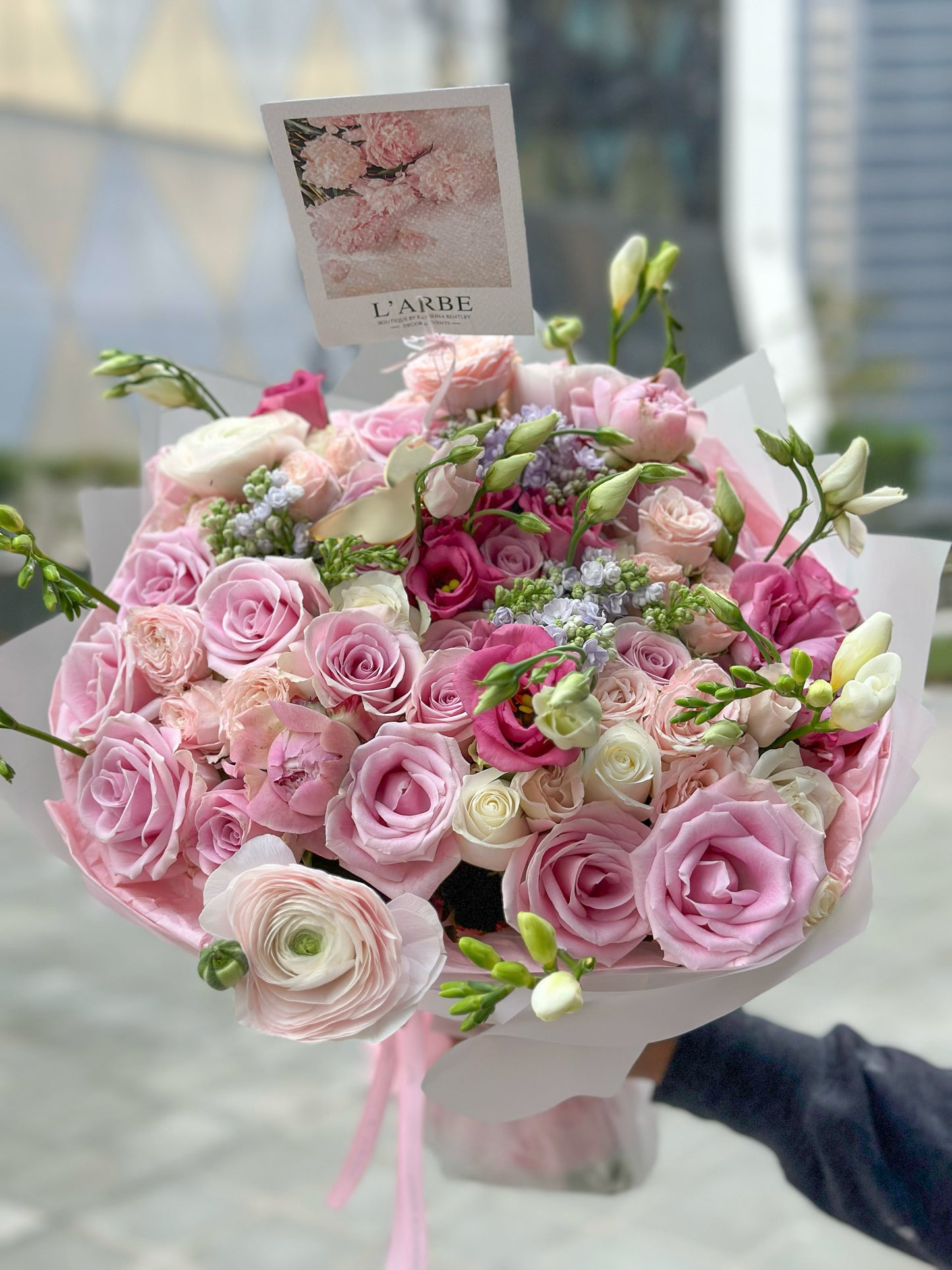 Mix flowers bouquet “Charlotte”