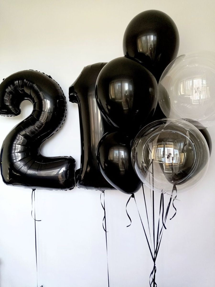 Balloons black