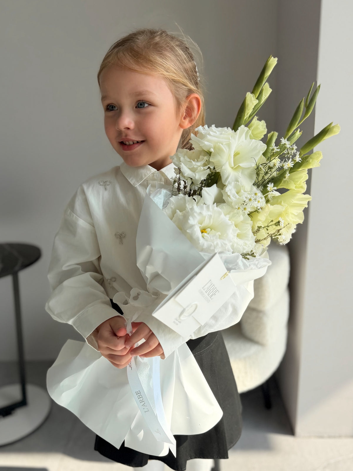 FLOWERS BOUQUET WHITE “SOLITE”