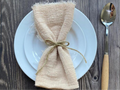Cream napkin Aloy (rent) (N-0003)
