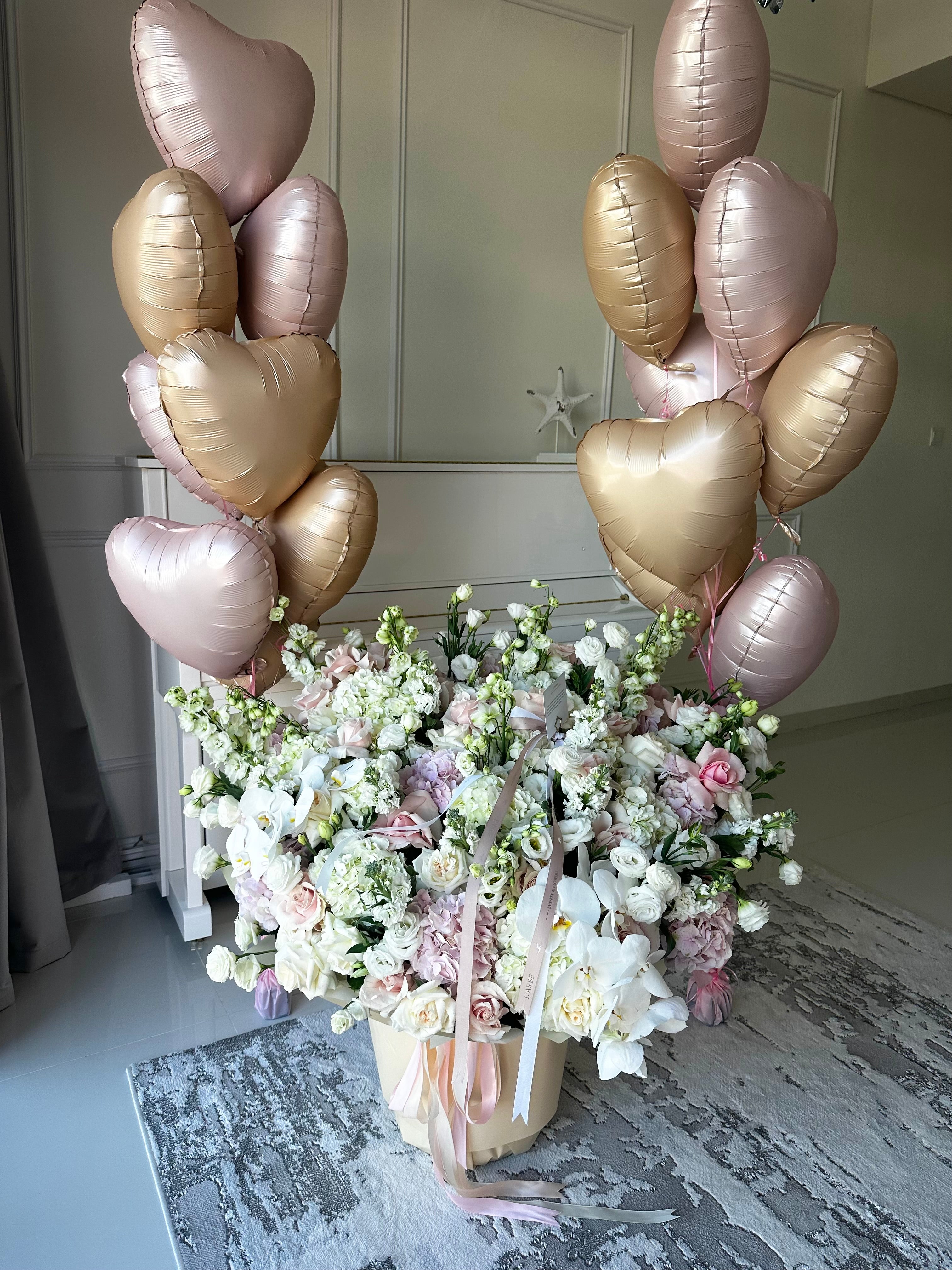 MIXED FLOWERS BOUQUET “DZHELIBANI”