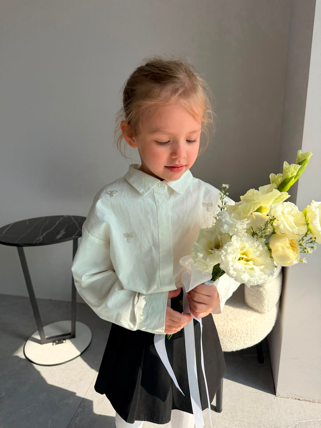 FLOWERS BOUQUET WHITE “SOLITE”