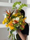 FLOWERS BOUQUET “AMBER ELEGANCE”