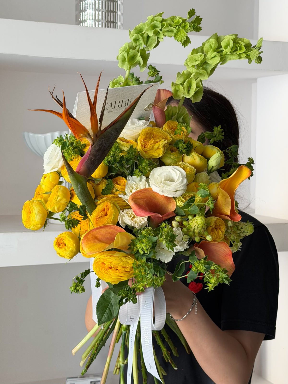 FLOWERS BOUQUET “AMBER ELEGANCE”